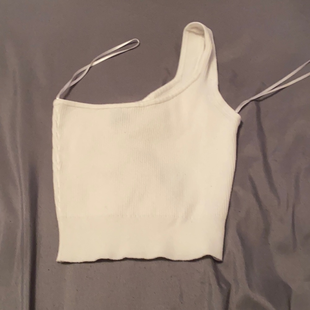Windsor crop top one shoulder size S